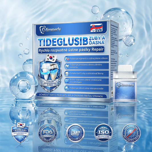 ✅𝐺𝑙𝑖𝑚𝑚𝑒𝑟𝑙𝑦®😁Tideglusib zuby a dasna Rýchlo rozpustné ústne pásiky Repair🦷🦷