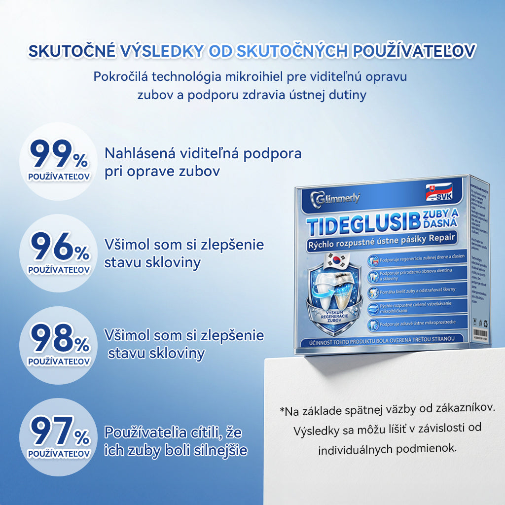 ✅𝐺𝑙𝑖𝑚𝑚𝑒𝑟𝑙𝑦®😁Tideglusib zuby a dasna Rýchlo rozpustné ústne pásiky Repair🦷🦷