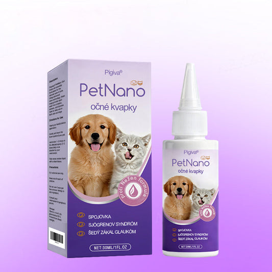 🎉 Novoročná akcia | Pigiva® Pet Nano očné kvapky