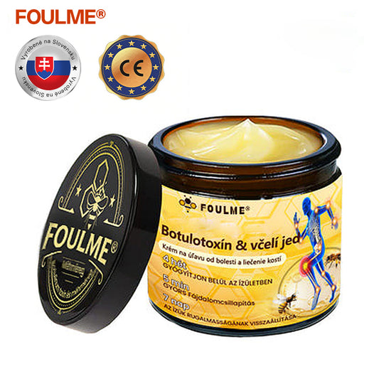 Foulme® Krém na hojenie kostí s botulotoxínom a včelím jedom ⭐👨‍⚕️