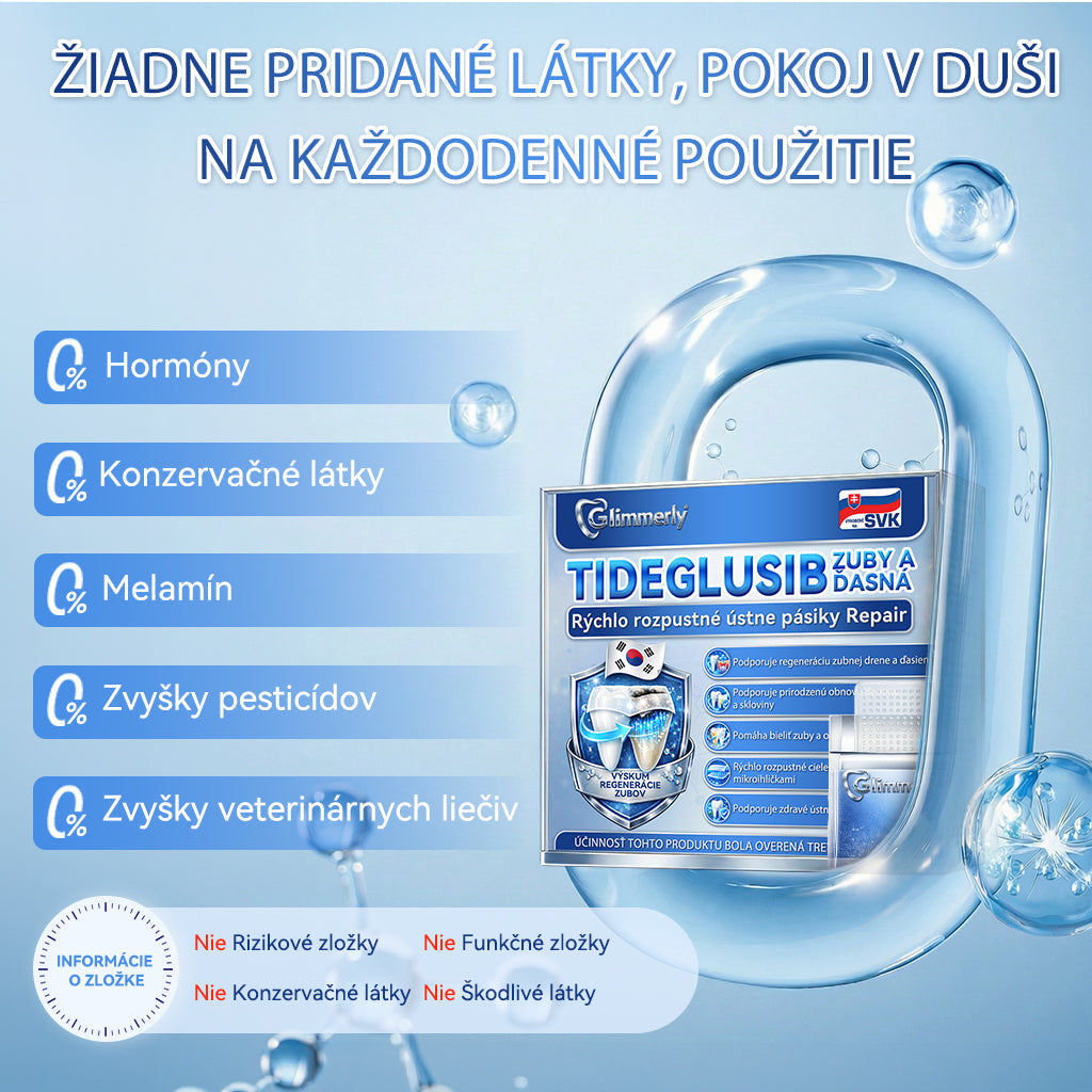 ✅𝐺𝑙𝑖𝑚𝑚𝑒𝑟𝑙𝑦®😁Tideglusib zuby a dasna Rýchlo rozpustné ústne pásiky Repair🦷🦷