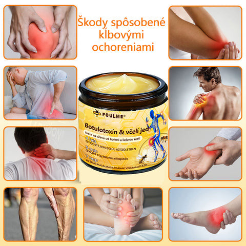 Foulme® Krém na hojenie kostí s botulotoxínom a včelím jedom ⭐👨‍⚕️
