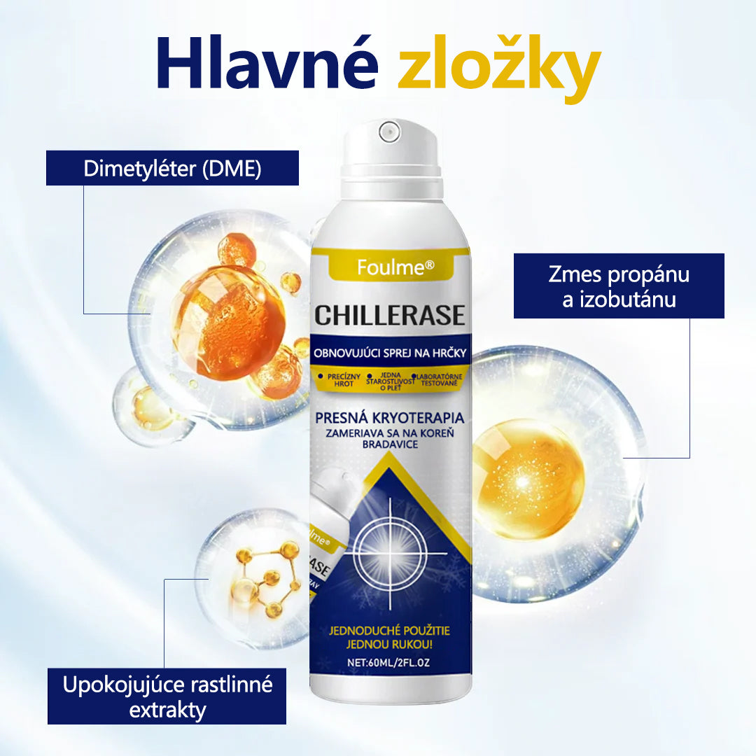 ❄️Foulme® ChillErase obnovujúci sprej proti kožným výrastkom