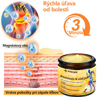 Foulme® Krém na hojenie kostí s botulotoxínom a včelím jedom ⭐👨‍⚕️